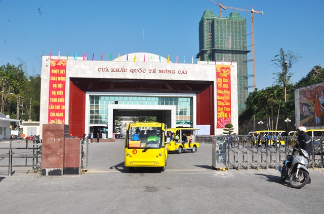 Móng Cái border gate ready to resume customs clearance